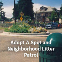 Adopt-A-Spot and Litter Patrol Webpage