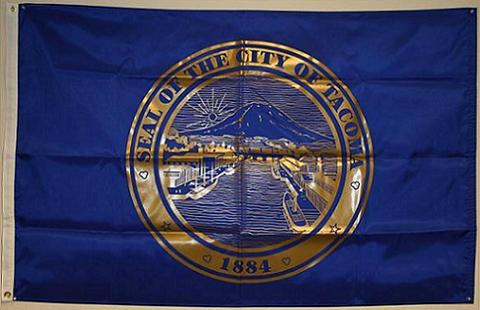 City of Tacoma Exterior Flag