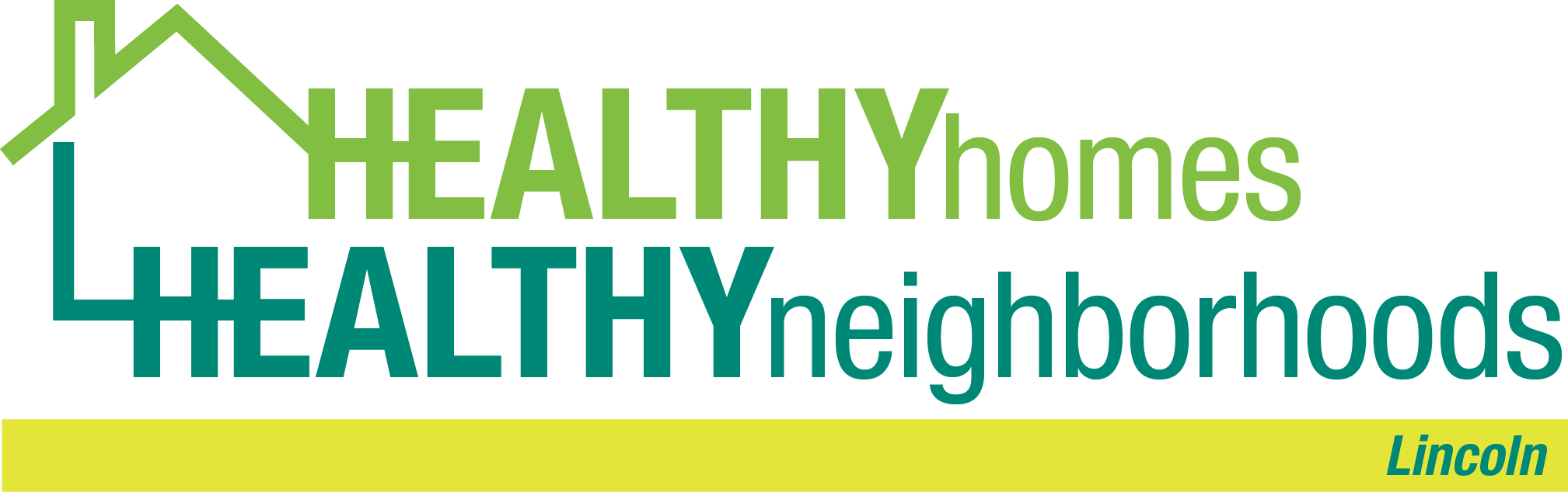 The Healthy Homes, Healthy Neighborhoods - Lincoln program logo The Healthy Homes, Healthy Neighborhoods - Lincoln program logo