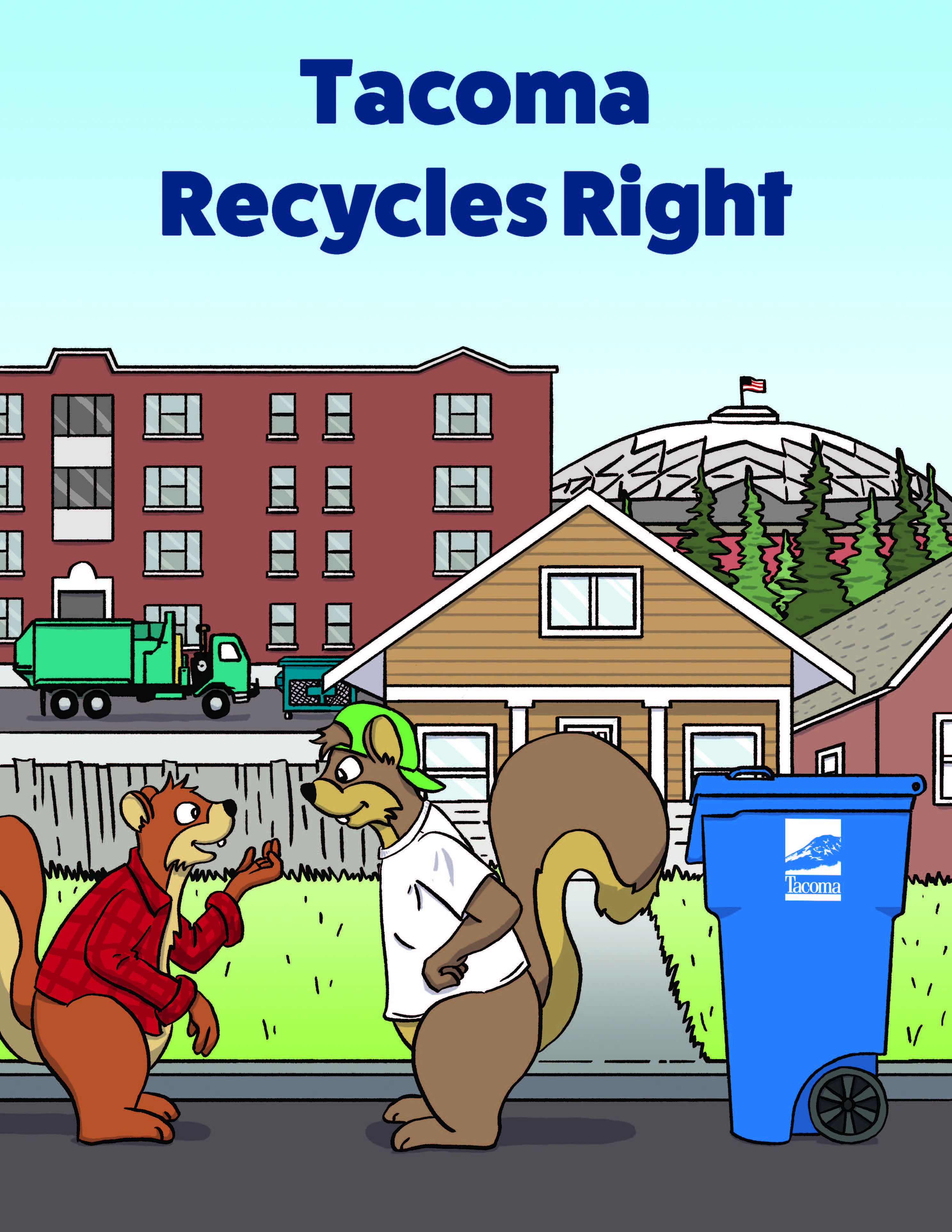 Tacoma Recycles Right Activity Book