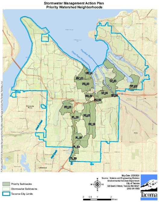 stormwater priority map