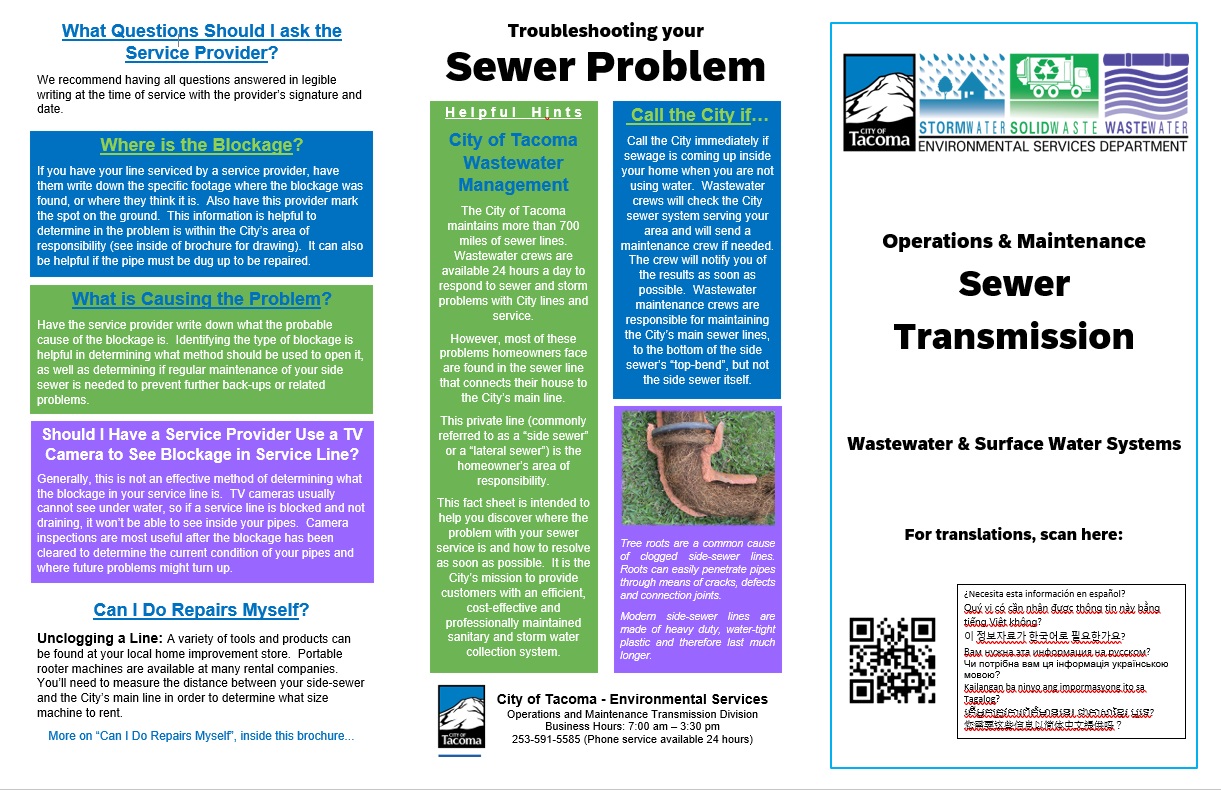 Residential Sewer Backups and Flooding