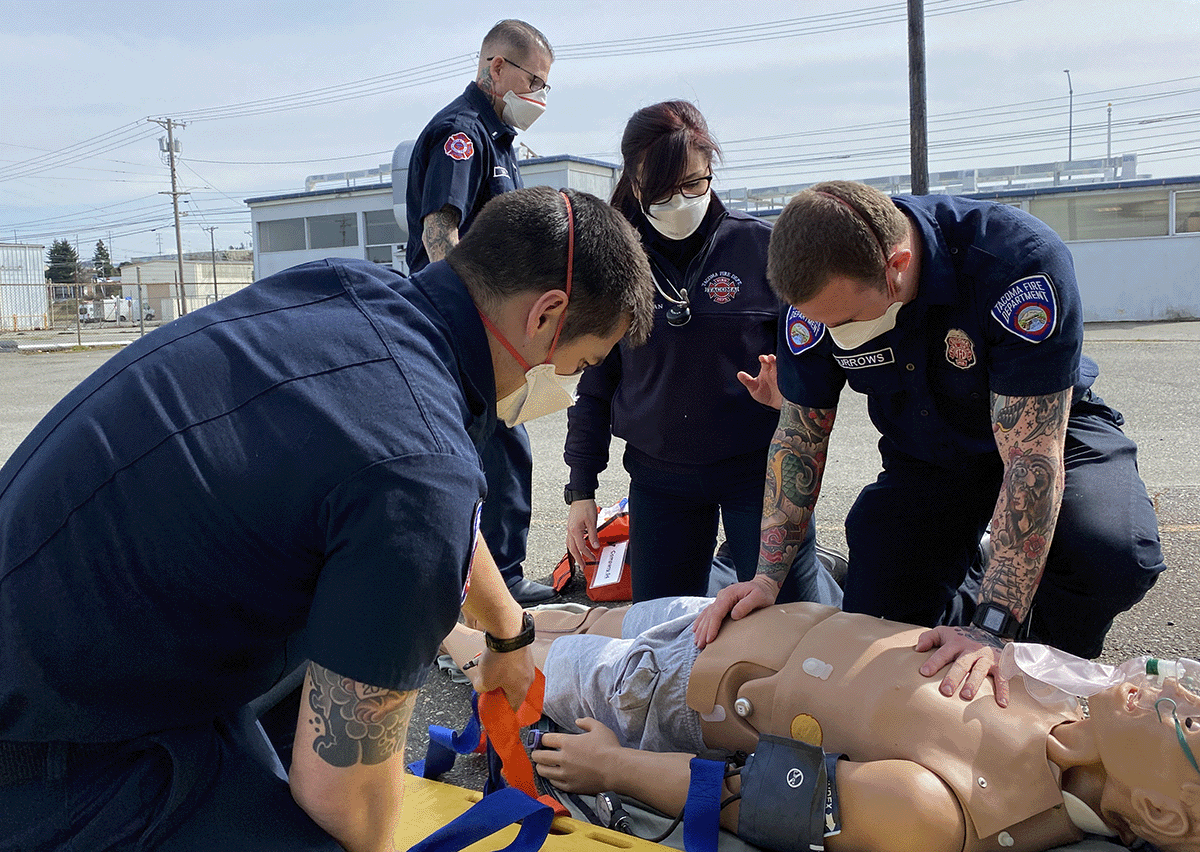 Paramedic training