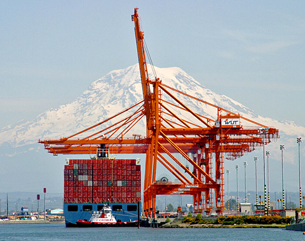 Image of the Tacoma Port Container